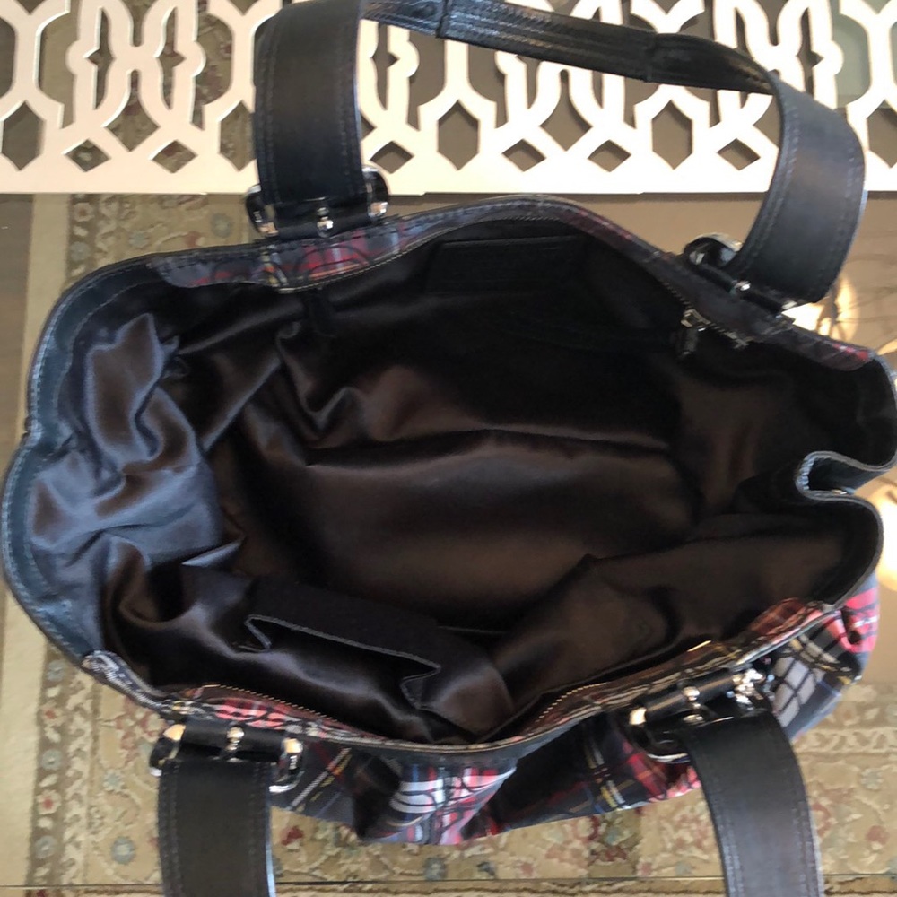 Authentic Coach plaid bag. - Picture 4 of 4